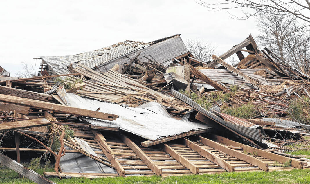 rebuilding after EF1 tornado Saturday Residents detail