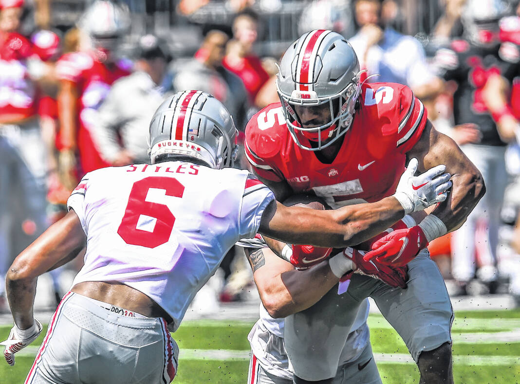 Watch: Ohio State legend Archie Griffin scores touchdown in spring game