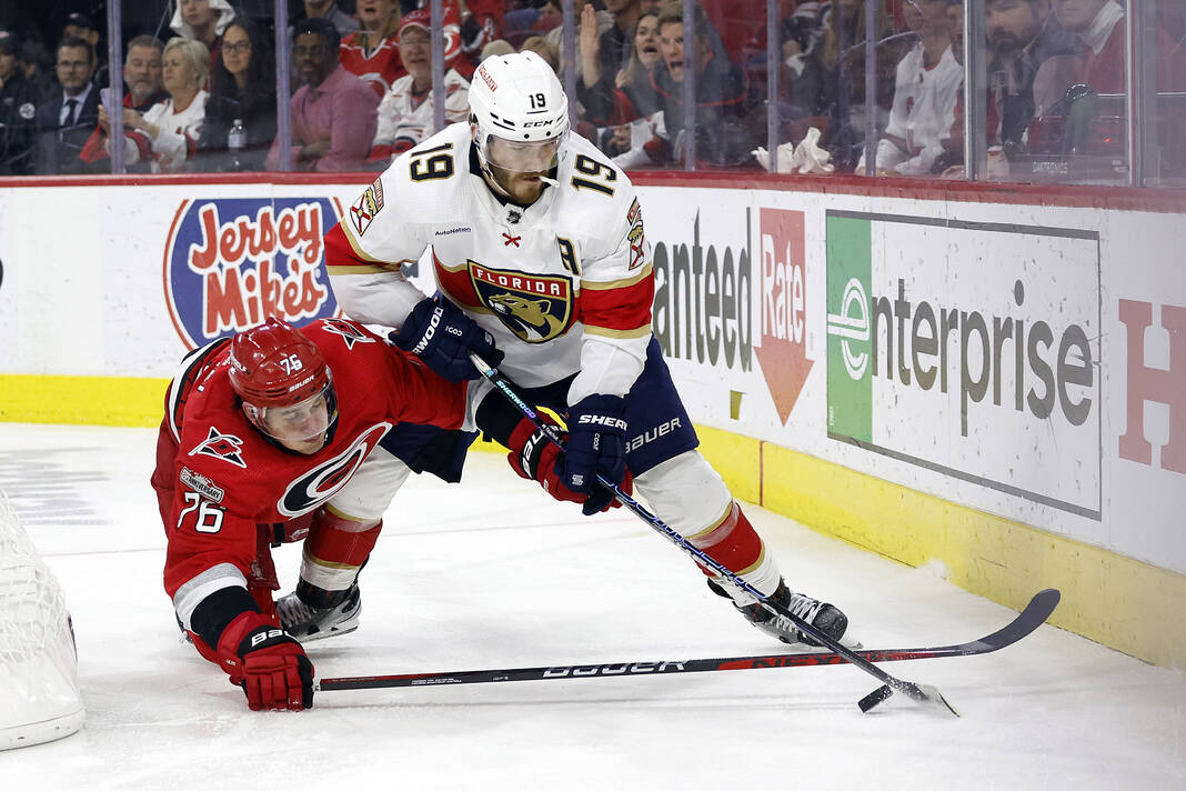 Tkachuk ends 6th-longest game in NHL history, Panthers beat Hurricanes in  4th OT