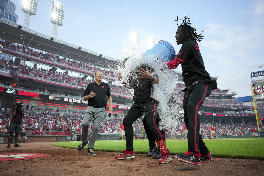 Cincinnati Reds Make Awesome Baseball History in Walk-Off Win Over San  Diego Padres - Fastball