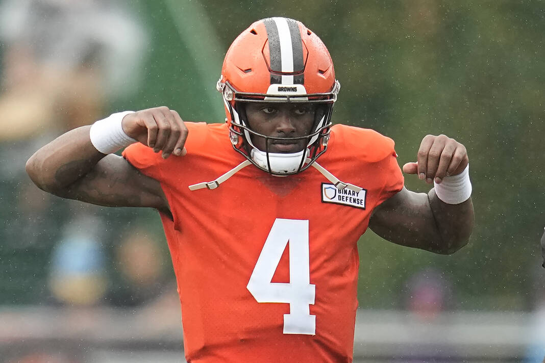 Browns QB Deshaun Watson set to start against Washington, a year after “blur” of hyped debut - Sent-trib