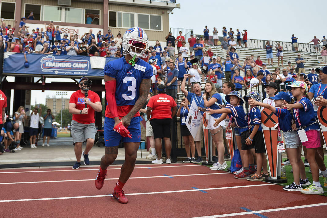 Damar Hamlin jersey: Where to buy Bills safety gear after return to team  workouts following recovery 